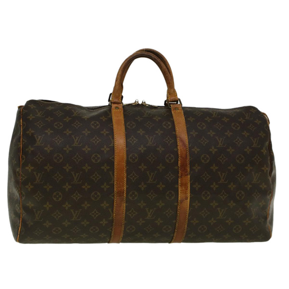 Louis Vuitton Handbags - LOUIS VUITTON Monogram Keepall 55 Boston Bag M41424 LV Auth 58741